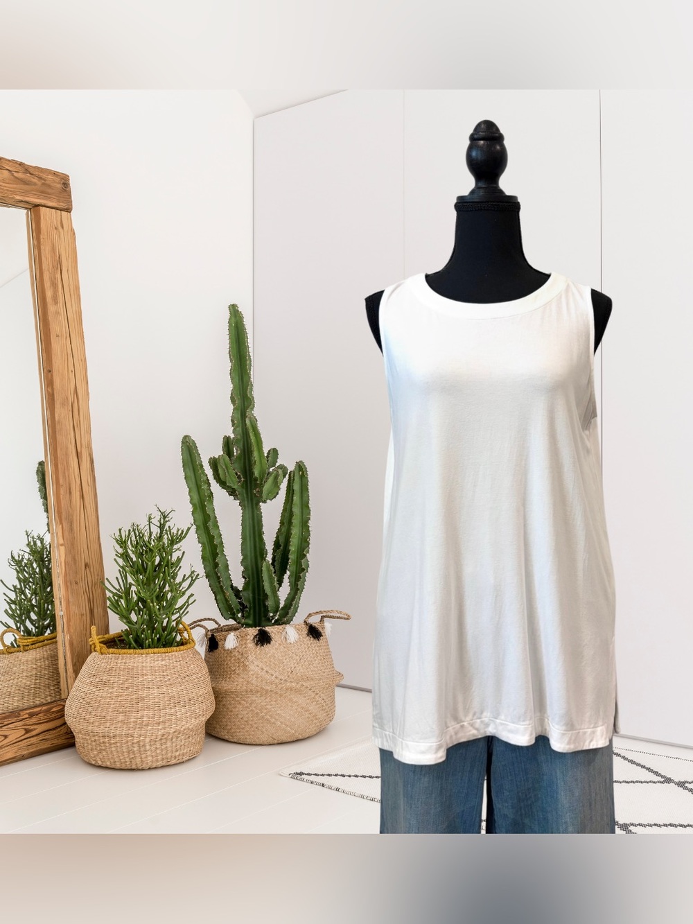 J.Jill Wearever Sleeveless Stretch Tunic Top